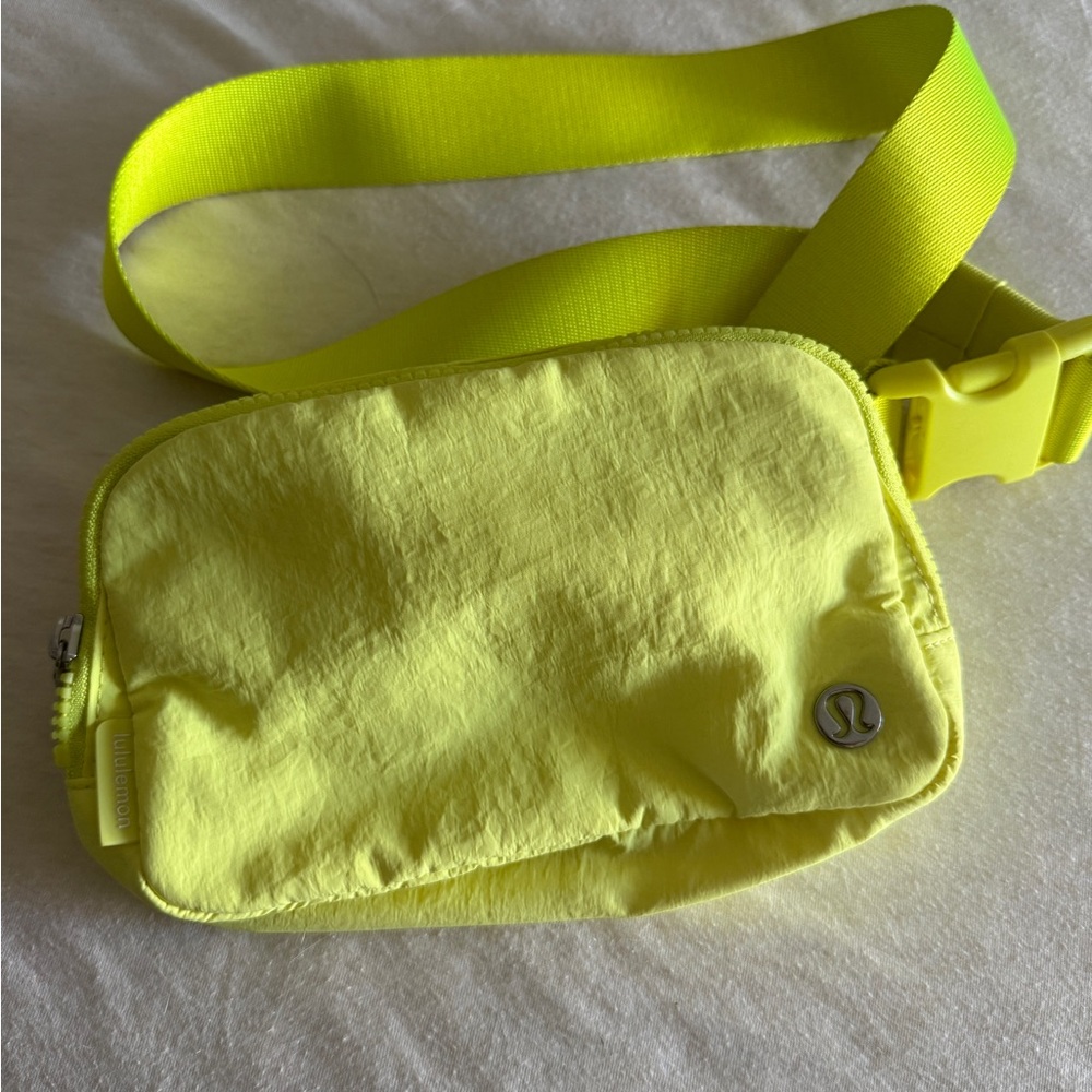 Lululemon Bright Yellow Belt Bag